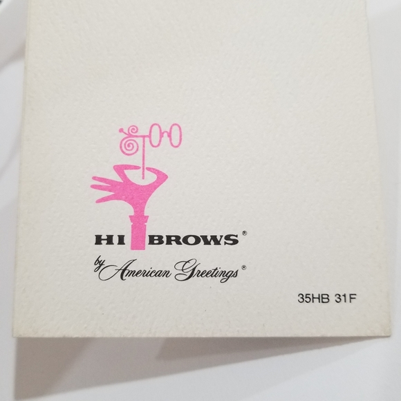 1970 Hi Brows American Greetings Birthday Card - Picture 5 of 8